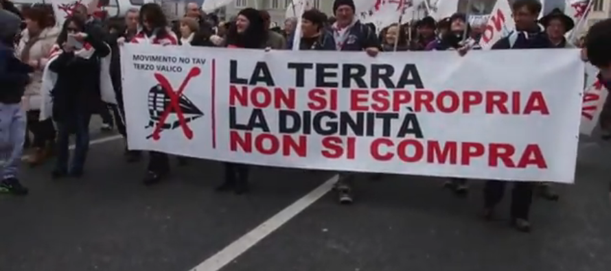Il 14 maggio in piazza a Torino per i 4 No Tav in carcere