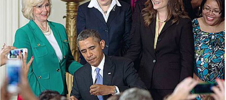 L’impegno di Obama per le donne «Parità di salario con gli uomini»
