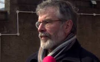 Arrestato Gerry Adams l’ex leader dell’Ira