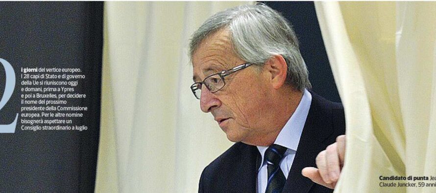 Europa, sul tavolo nomine e crescita Juncker guiderà la Commissione