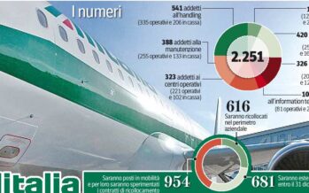Primi sì al piano Alitalia, Cgil prende tempo