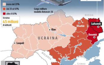 Lampi di guerra tra Russia e Ucraina Abbattuto un aereo