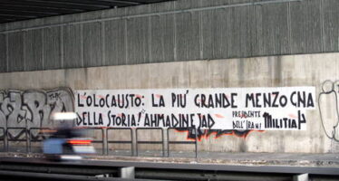 L’odio antisemita sui muri di Roma