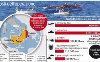 Due aerei, un elicottero e motovedette d’altura Ecco il Frontex europeo