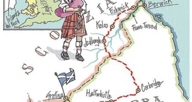 Viaggio lungo il confine invisibile dove comincia il sogno scozzese