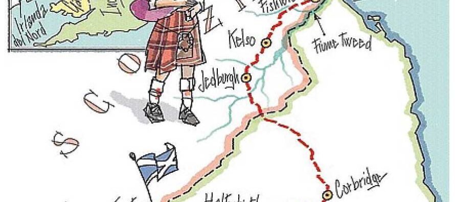 Viaggio lungo il confine invisibile dove comincia il sogno scozzese