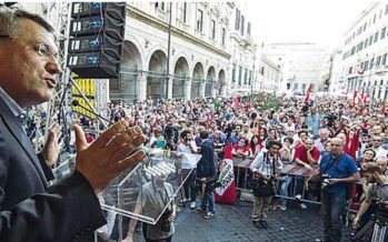 I dissidenti pd tra Landini e la piazza La sinistra prova a resistere al Jobs act