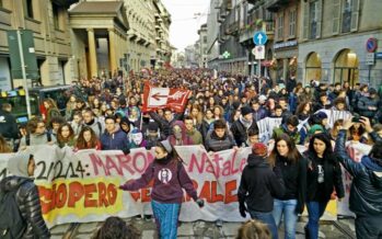 L’altro sciopero: 70 mila stu­denti nelle piazze e i blitz dello sciopero sociale