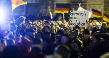 A Dre­sda, il raduno dei falchi xenofobi