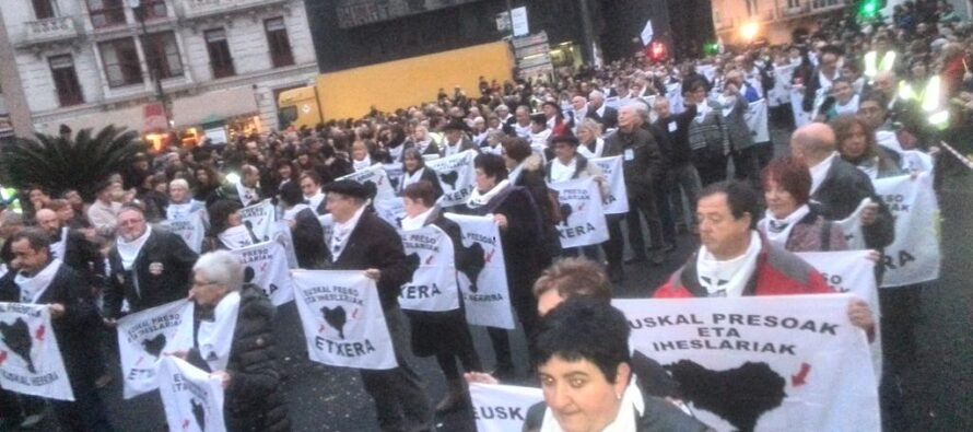 A Bil­bao per i prigionieri politici