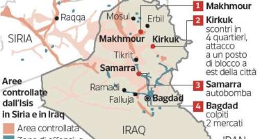 L’Isis attacca Kirkuk, bombe a Bagdad: la nuova offensiva