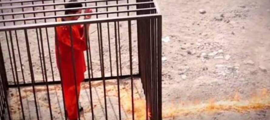 Estado Islámico comete otro de sus crímenes: quema vivo al piloto jordano