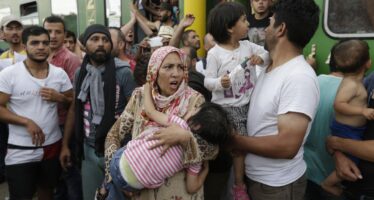 A Buda­pest la rivolta dei rifugiati