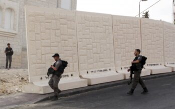 Muro a Gerusalemme per fermare gli attacchi “Ma sarà temporaneo”