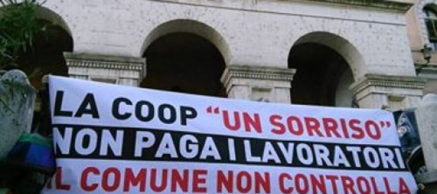 Operatori sociali a Roma: «Noi non lavoriamo gratis»