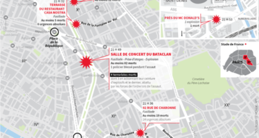 Attaques à Paris : ce que l’on sait des attentats qui ont fait au moins 128 morts