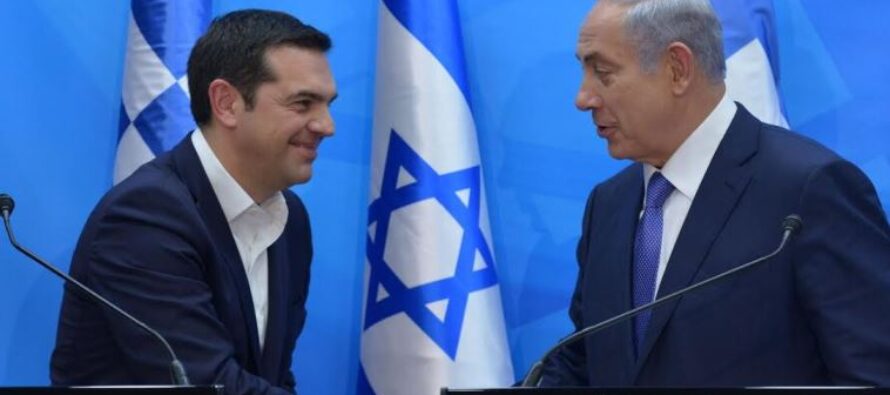 Con Tsipras la Grecia diventa alleata di Israele