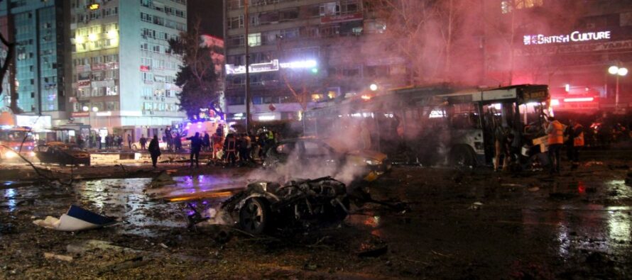 Autobomba ad Ankara: oltre 30 morti