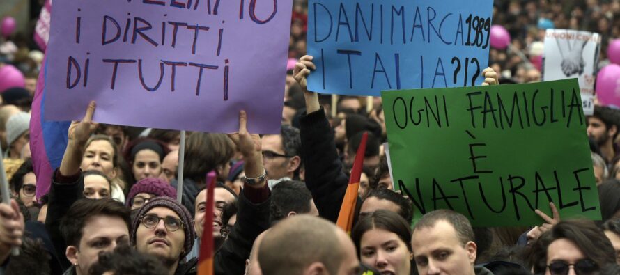 «Diritti alla meta», lgbt in piazza a Roma