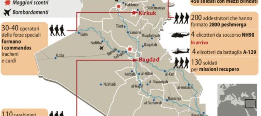 Iraq, nuova missione Gli elicotteri italiani in prima linea contro il Califfato