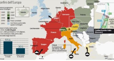 Cresce il numero di profughi in Italia attraverso il Brennero I dati che smentiscono Vienna