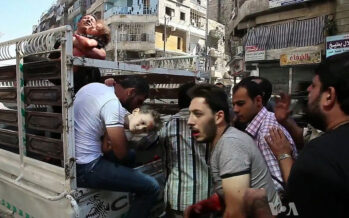 Nella notte di Aleppo, così muoiono i bambini