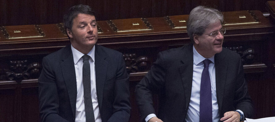 Renzi sceglie Gentiloni e vuole l’election day entro giugno