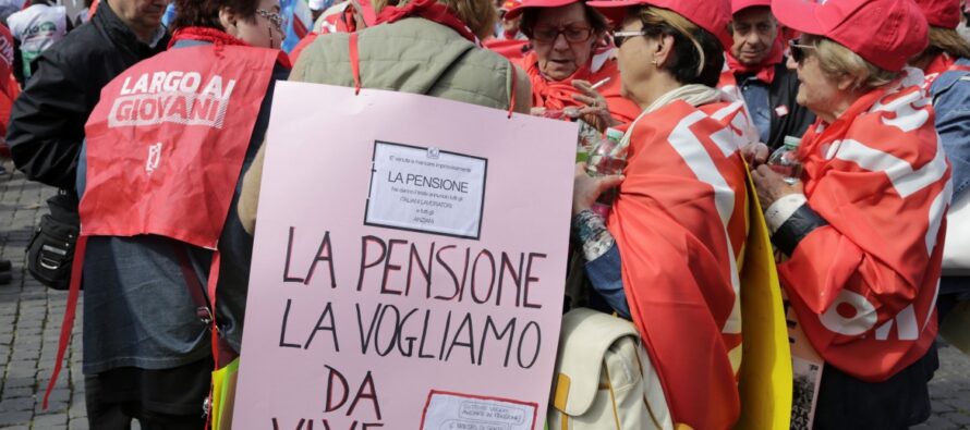 Cgil: «Sistema pensioni peggiore d’Europa», ripartire da giovani e equità
