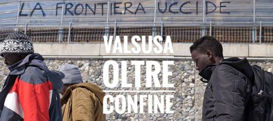 Corteo migrante per Blessing Matheu morta al confine francese