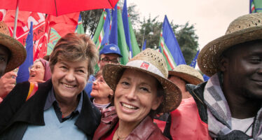 Susanna Camusso lancia la sua candidatura alla segreteria del sindacato mondiale