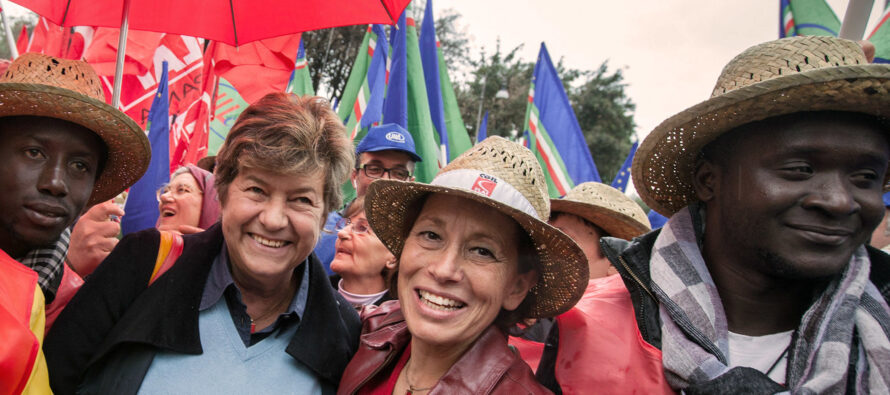 Susanna Camusso lancia la sua candidatura alla segreteria del sindacato mondiale