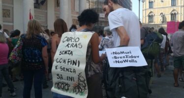 Trieste. Antifascisti in piazza contro i muri e Salvini