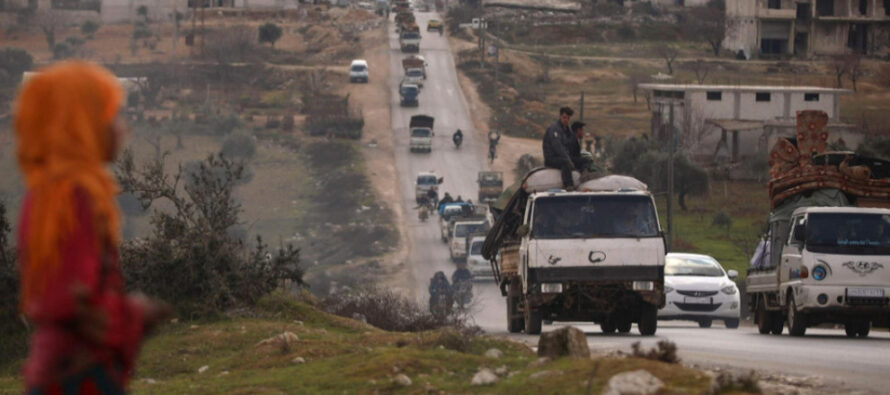 Truppe turche in marcia su Idlib, allarme ONU: 900mila nuovi sfollati