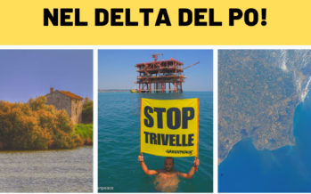 La protesta degli ambientalisti: «Fermiamo le trivelle in Adriatico»