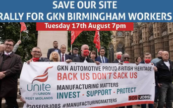 Gkn. Al via la “Cassa di resistenza”, solidarietà con gli operai di Birmingham