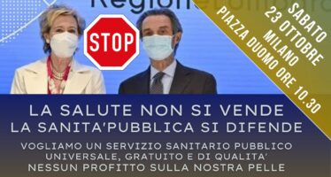 Regione Lombardia: la sanità ai privati, «è una controriforma»
