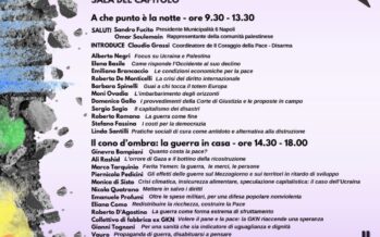 Il coraggio della pace, a Napoli sabato 24 febbraio